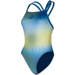 Dámské plavky aqua sphere essential open back multicolor/blue 28
