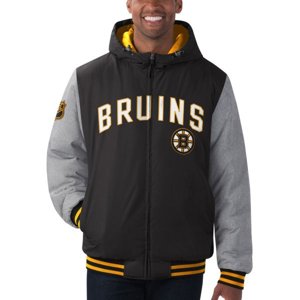 Boston Bruins pánská bunda Cold Front Polyfilled Padded Jacket w. Hood G-III Sports by Carl Banks 107250