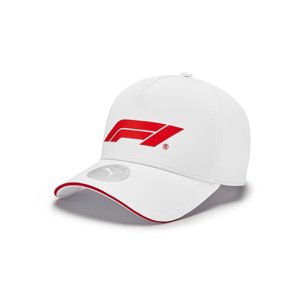Formule 1 čepice baseballová kšiltovka Logo white 2024 Puma 701228320003000