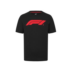 Formule 1 dětské tričko Logo black 2024 Puma 701228309001116