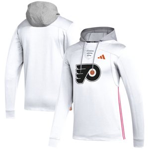 Philadelphia Flyers pánská mikina s kapucí Adidas Refresh Skate Lace white adidas 114210