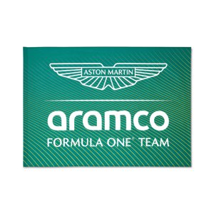 Aston Martin vlajka Logo green F1 Team 2024 Stichd 701228850001000