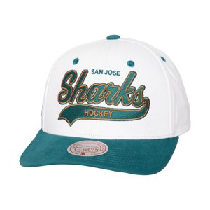 San Jose Sharks čepice baseballová kšiltovka Tail Sweep Pro Snapback Vintage Mitchell & Ness 114534