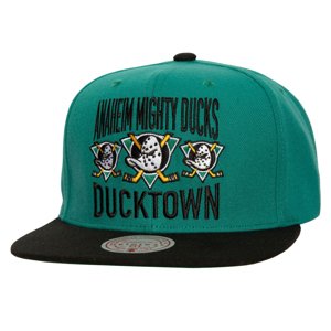 Anaheim Ducks čepice flat kšiltovka City Love Snapback Vintage Mitchell & Ness 114552