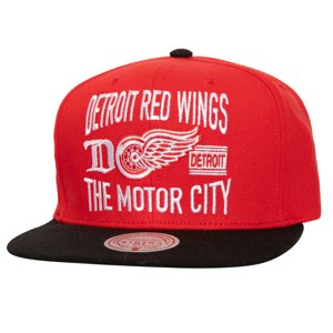 Detroit Red Wings čepice flat kšiltovka City Love Snapback Vintage Mitchell & Ness 114564