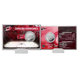Carolina Hurricanes sběratelská mince History Silver Coin Card Limited Edition od 5000 114606