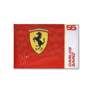 Ferrari vlajka Sainz F1 Team 2024 Stichd 701227743001000