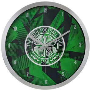 FC Celtic nástěnné hodiny Geo Metal Wall Clock TM-05315