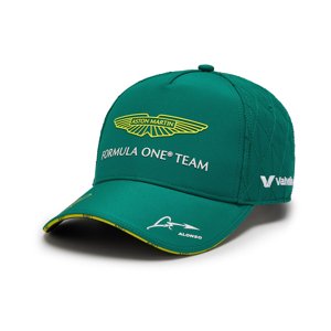 Aston Martin dětská čepice baseballová kšiltovka Fernando Alonso green F1 Team 2024 Stichd 701229250001000