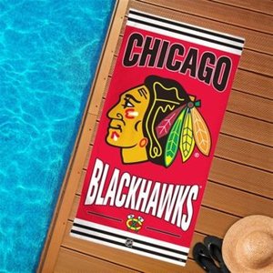 Chicago Blackhawks plážová osuška WinCraft 20299