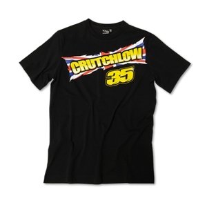 Cal Crutchlow pánské tričko black flag - S VR46