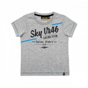 Valentino Rossi dětské tričko Sky Racing grey - 8/9 VR46