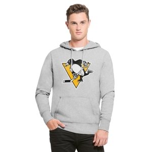 Pittsburgh Penguins pánská mikina s kapucí grey Knockaround Headline 47 Brand 46836