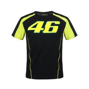 Valentino Rossi pánské tričko classic black - S VR46