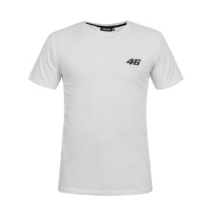 Valentino Rossi pánské tričko white logo VR46 black Core - XS VR46