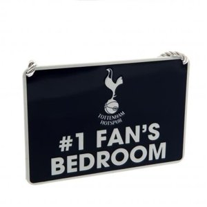 Tottenham Hotspur značka do ložnice Bedroom Sign No1 Fan f36bsnto
