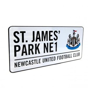 Newcastle United cedule na zeď Street Sign g20ssinew