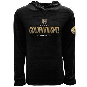 Vegas Golden Knights pánská mikina s kapucí black Static Hood Levelwear 67130