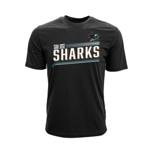 San Jose Sharks pánské tričko black Joe Pavelski #8 Icing Name and Number Levelwear 67316