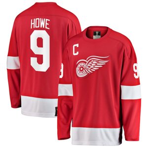Detroit Red Wings hokejový dres #9 Gordie Howe Breakaway Heritage Jersey Fanatics Branded 67706