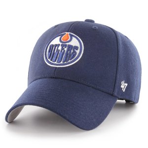 Edmonton Oilers čepice baseballová kšiltovka blue 47 MVP 47 Brand 69398