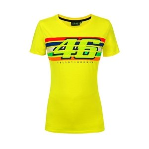 Valentino Rossi dámské tričko yellow Classic (Stripes) 2019 - XS VR46