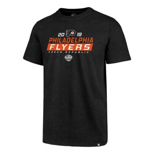 Philadelphia Flyers pánské tričko 47 Brand Club Tee NHL black GS19 47 Brand 76625