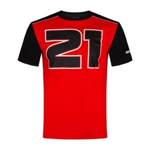 Troy Bayliss pánské tričko 21 red - XL VR46