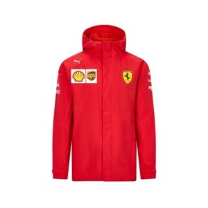 Ferrari pánská bunda s kapucí rain red F1 Team 2020 Puma 130101030600240