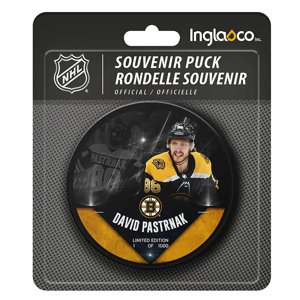 Boston Bruins puk David Pastrňák #88  Exclusive Player Hockey Puck - Limited Edition of 1000 80048