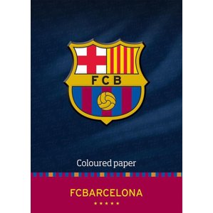 FC Barcelona barevné papíry Euco A4 32816