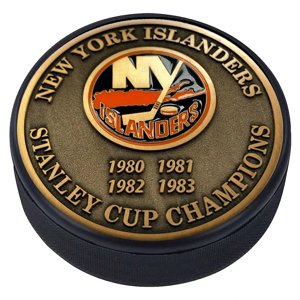 New York Islanders puk Stanley Cup Champions Medallion Collection 84195