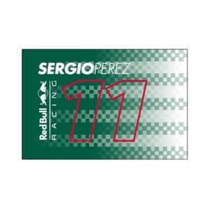 Red Bull Racing vlajka Sergio Perez F1 Team 2021 Stichd 701218965001000