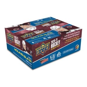 NHL boxy hokejové karty NHL 2020-21 UD Extended Series Hockey Retail Box Upper Deck 86757