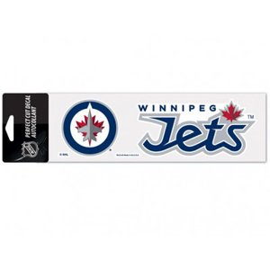Winnipeg Jets samolepka Logo text decal 86904