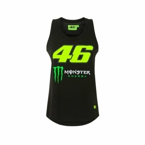 Valentino Rossi dámské tílko VR46  -  Dual Monster Energy black 2022 - S VR46