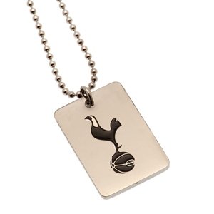 Tottenham Hotspur psí známka na krk Enamel Crest Dog Tag & Chain TM-01666