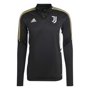 Juventus Turín pánský fotbalový top condivo black adidas 47573