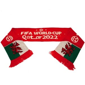 Fotbalové reprezentace zimní šála 2022 Wales Scarf TM-02074
