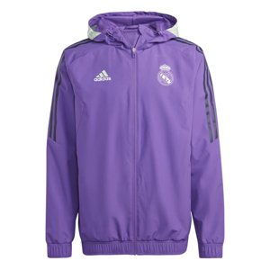 Real Madrid pánská bunda Allweather Condivo purple adidas 50235