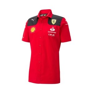 Ferrari pánská košile official red F1 Team 2023 Puma 701223386001225