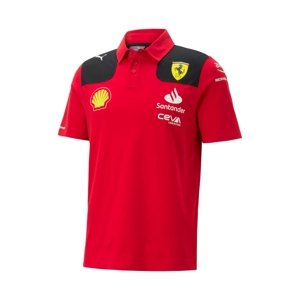 Ferrari pánské polo tričko official red F1 Team 2023 Puma 701223385001225