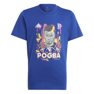 Paul Pogba dětské tričko POGBA blue adidas 51399