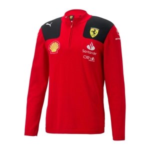 Ferrari pánská mikina official HalfZip F1 Team 2023 Puma 701223384001235