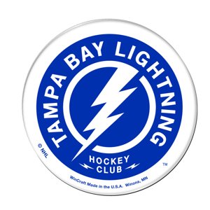 Tampa Bay Lightning magnetka Akryl Primary Logo Upper Deck 101465