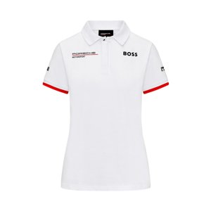 Porsche Motorsport dámské polo tričko white 2023 Stichd 701224882001225