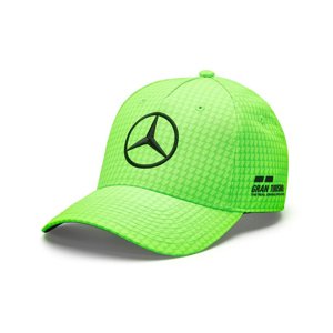 Mercedes AMG Petronas dětská čepice baseballová kšiltovka Lewis Hamilton green F1 Team 2023 Stichd 701223405004000