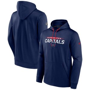 Washington Capitals pánská mikina s kapucí RINK Performance Navy-Athletic Red Fanatics Branded 105030