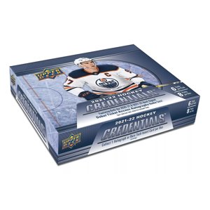 NHL boxy hokejové karty NHL 2021-22 Upper Deck Credentials Hobby Box Upper Deck 105444