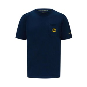 Ayrton Senna pánské tričko Seasonal blue 2023 Stichd 701223316002235